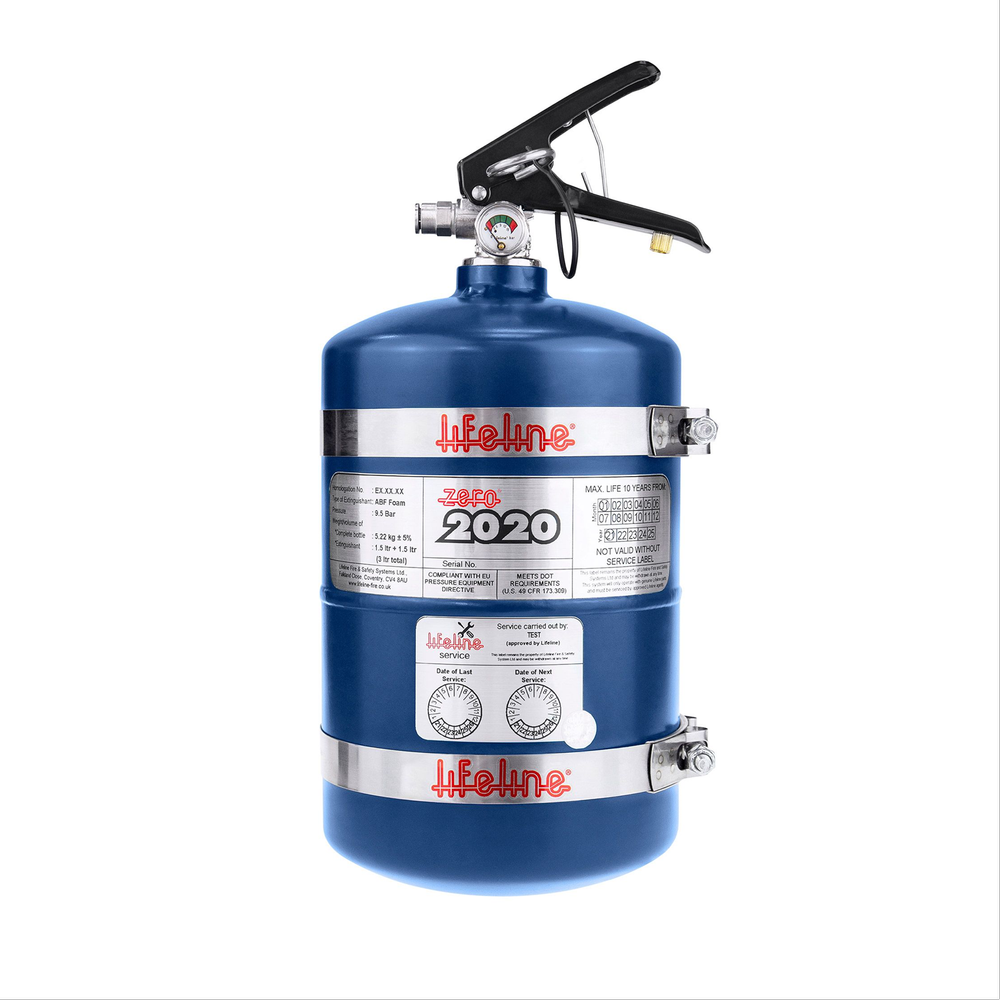 Zero 2020 FIA 3.0 liter Fire Marshal Mechanical Fire Suppression
